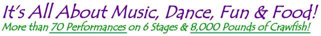 Music, Dance, Fun & Food!